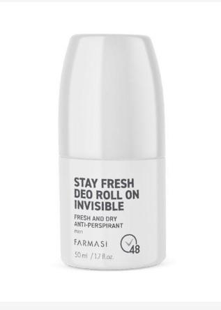 Invisible Anti-Perspirant Erkek Deo Roll On 50 ml